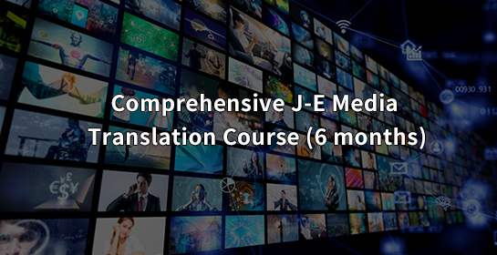 Comprehensive J-E Visualmedia Translation Course (6 months)